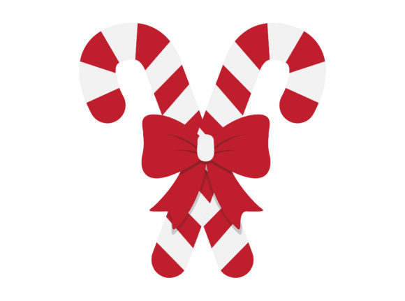 CandyStick Christmas Vector Illustration