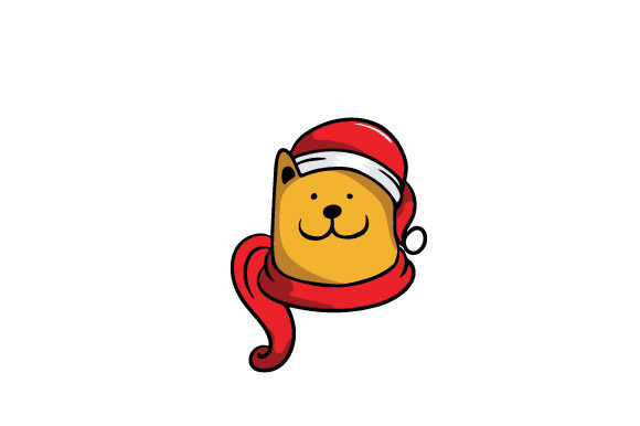 Christmas Animal Vector Illustration