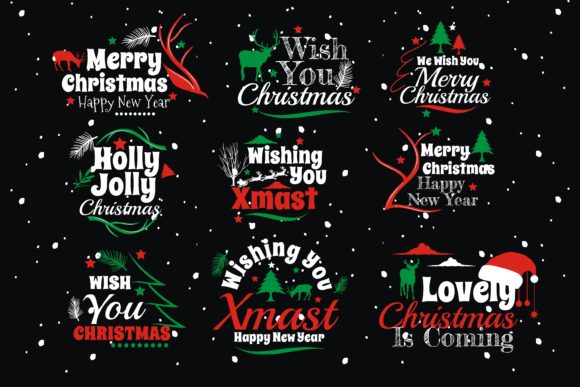 Christmas Attractive Print on Demand Illustrations