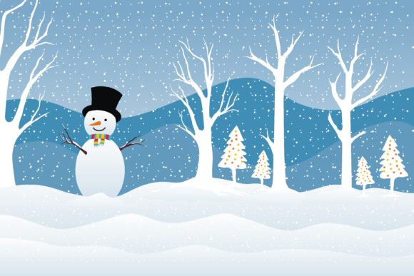 Christmas Beautifull Season Illustrations for Digital Selling