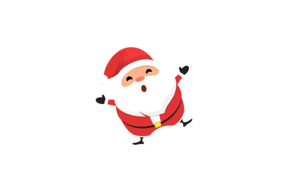 Christmas Santa Vector Illustrations for Handmade Creations