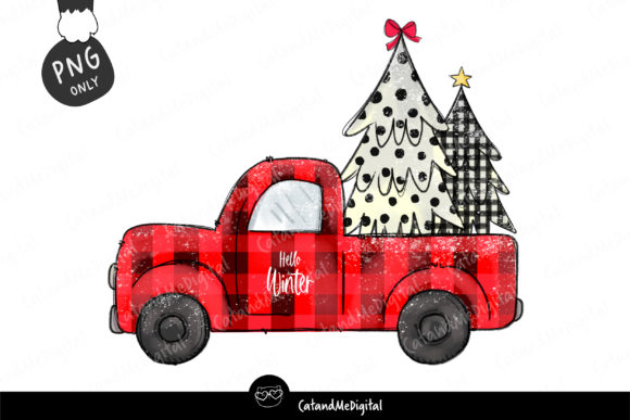 Red Christmas Truck Sublimation Review